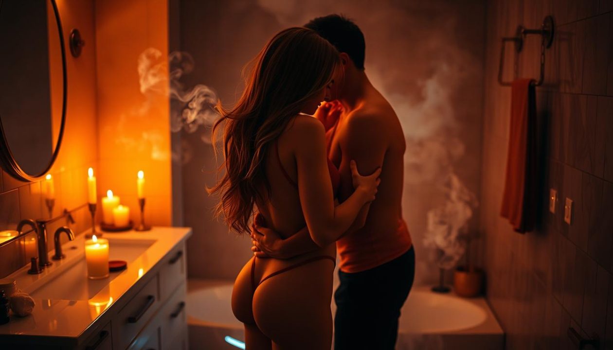 faire l'amour dans la salle de bain