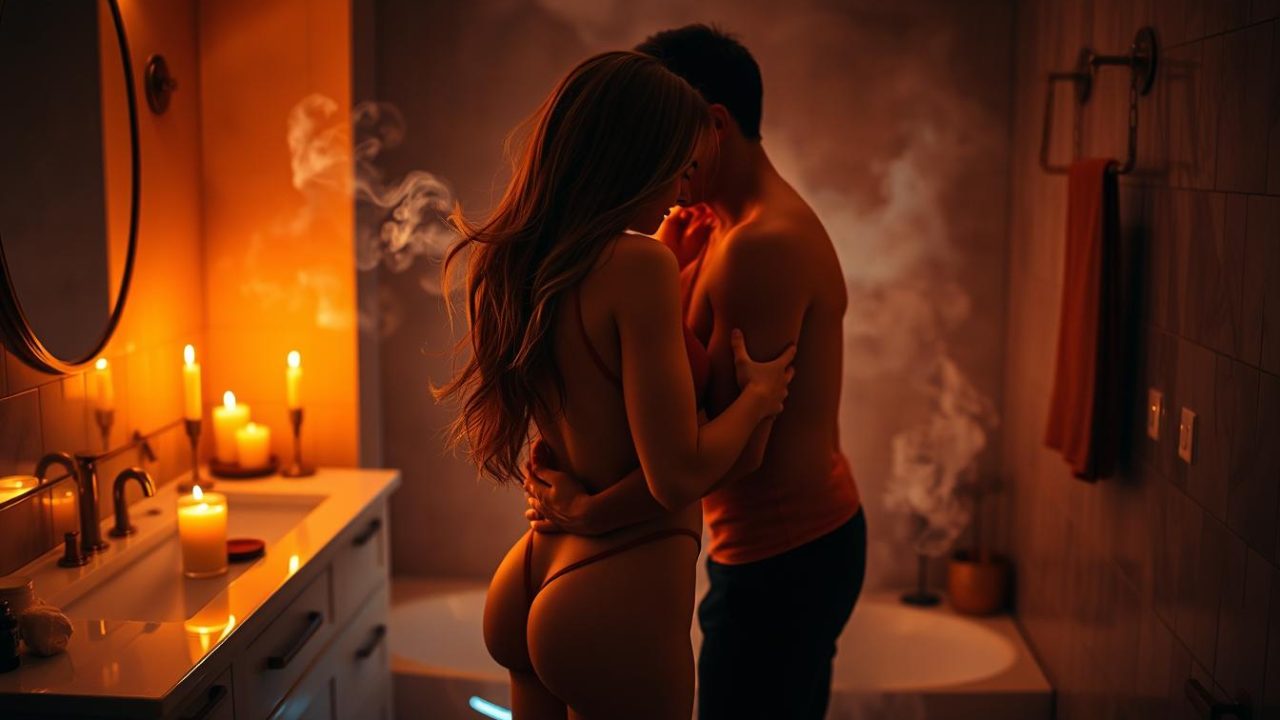 faire l'amour dans la salle de bain